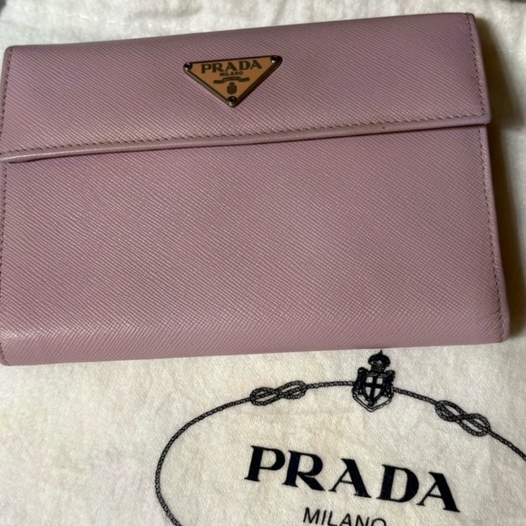 Prada Handbags - Prada Light Pink Women's Wallet